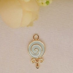 Alloy Enamel Lollipop Charm