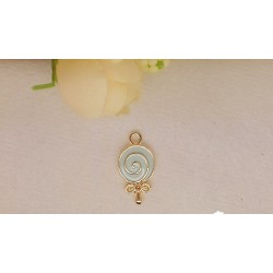 Alloy Enamel Lollipop Charm