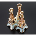 Enamel charms