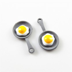 Gray Matte Omelette Pot Alloy 