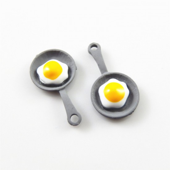 Gray Matte Omelette Pot Alloy 