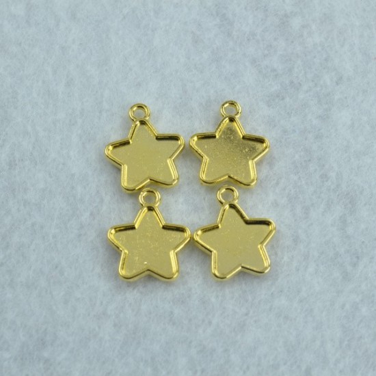 Gold color star Bezel Gold color star Bezel