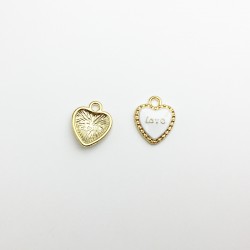 Enamel Heart Shape Love