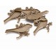 Bronze tone Big Bird Bezel Tray