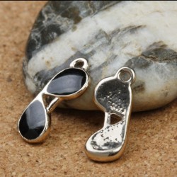 Enamel Alloy Gold-color Glares 