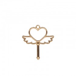 Heart with Wings Bezel