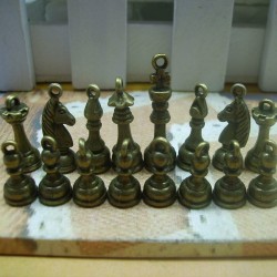 Chess Charm Pendant 1set