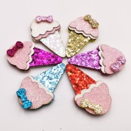Shiny Ice Cream Padded Applique