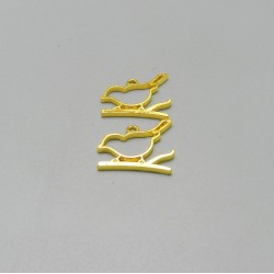 Bird standing on the branch Bezel 