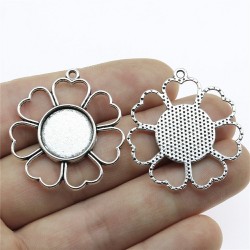 Hollow Flower Cabochon base