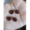 Enamel Brown Bronze Sunglass