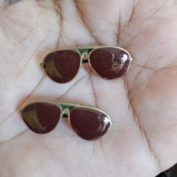Enamel Brown Bronze Sunglass
