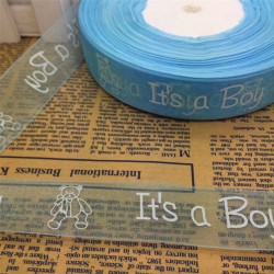 Blue Its a Boy Ribbon