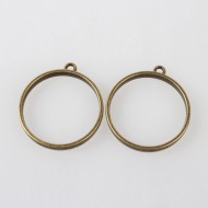 Round Open Bezel