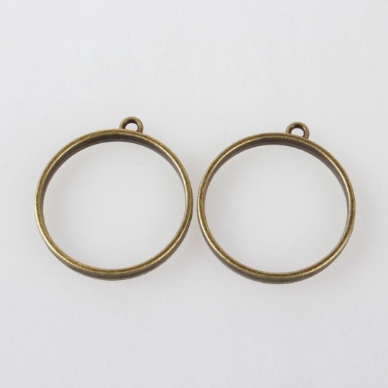 Round Open Bezel Round Open Bezel