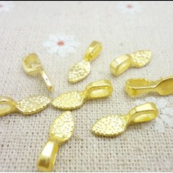 Oval Glue on Bails Setting Pendant 