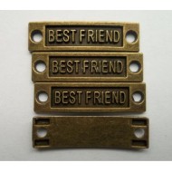 Bronze Best Friend Tag
