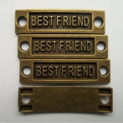 Bronze Best Friend Tag
