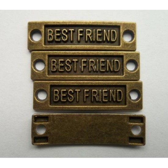 Bronze Best Friend Tag