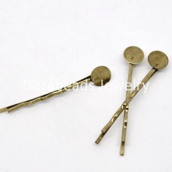 Bronze padded headpins