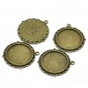 Round Cabochon Setting Pendants 