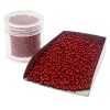 Opaque Brick Red seed bead