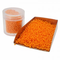 Opaque Orange Seed bead