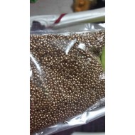 Antique gold seed bead