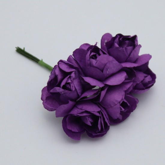 Violet Paper flower - 3-4cm approx