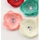 7cm Silk diamond Bowl flower