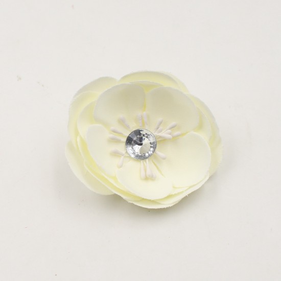 7cm Silk diamond Bowl flower