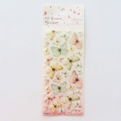 Epoxy Butterflies Sticker