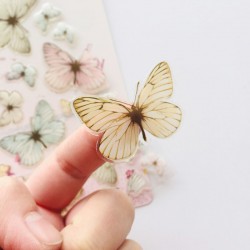 Epoxy Butterflies Sticker